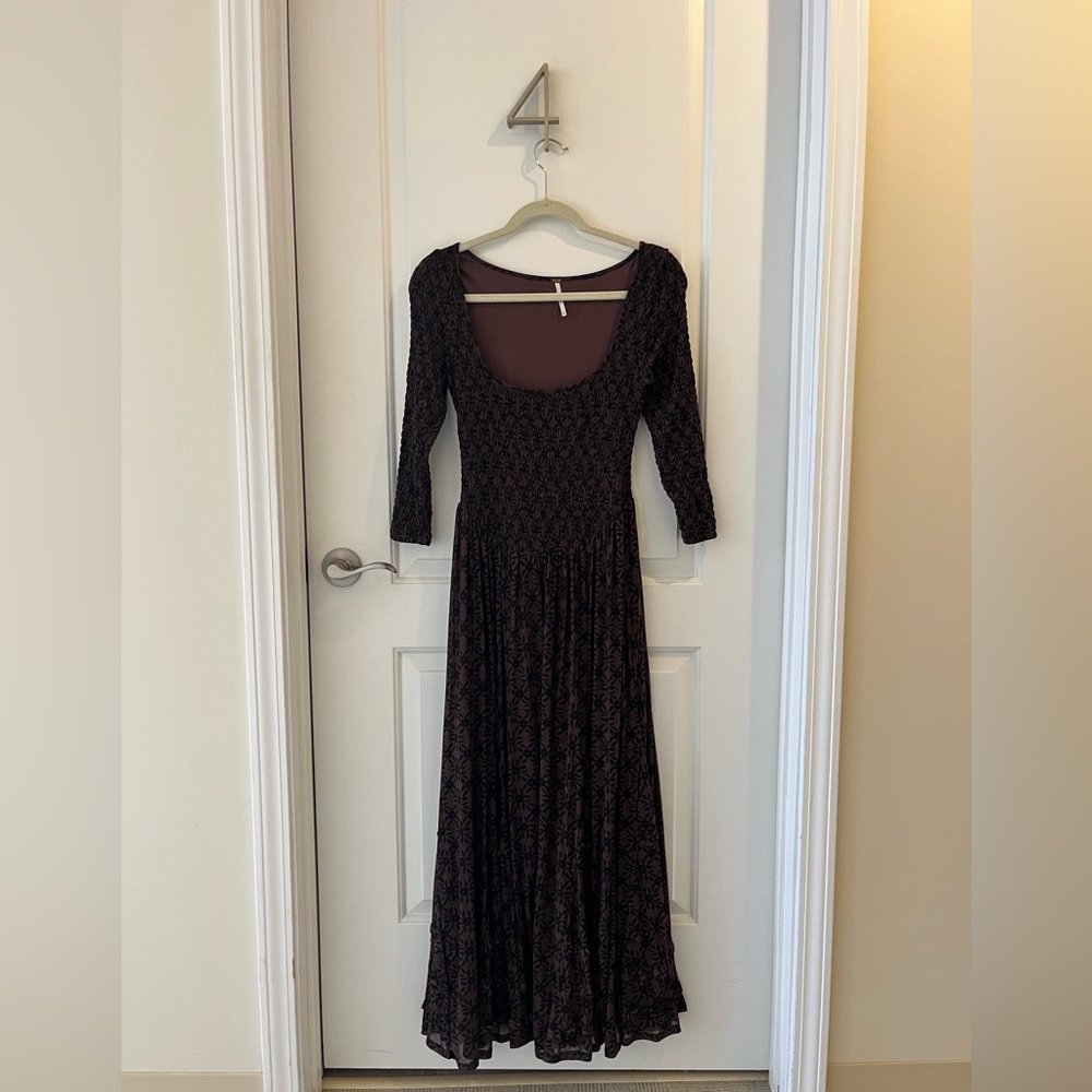 Free People “It’s Fate” Long Sleeve Maxi Dress